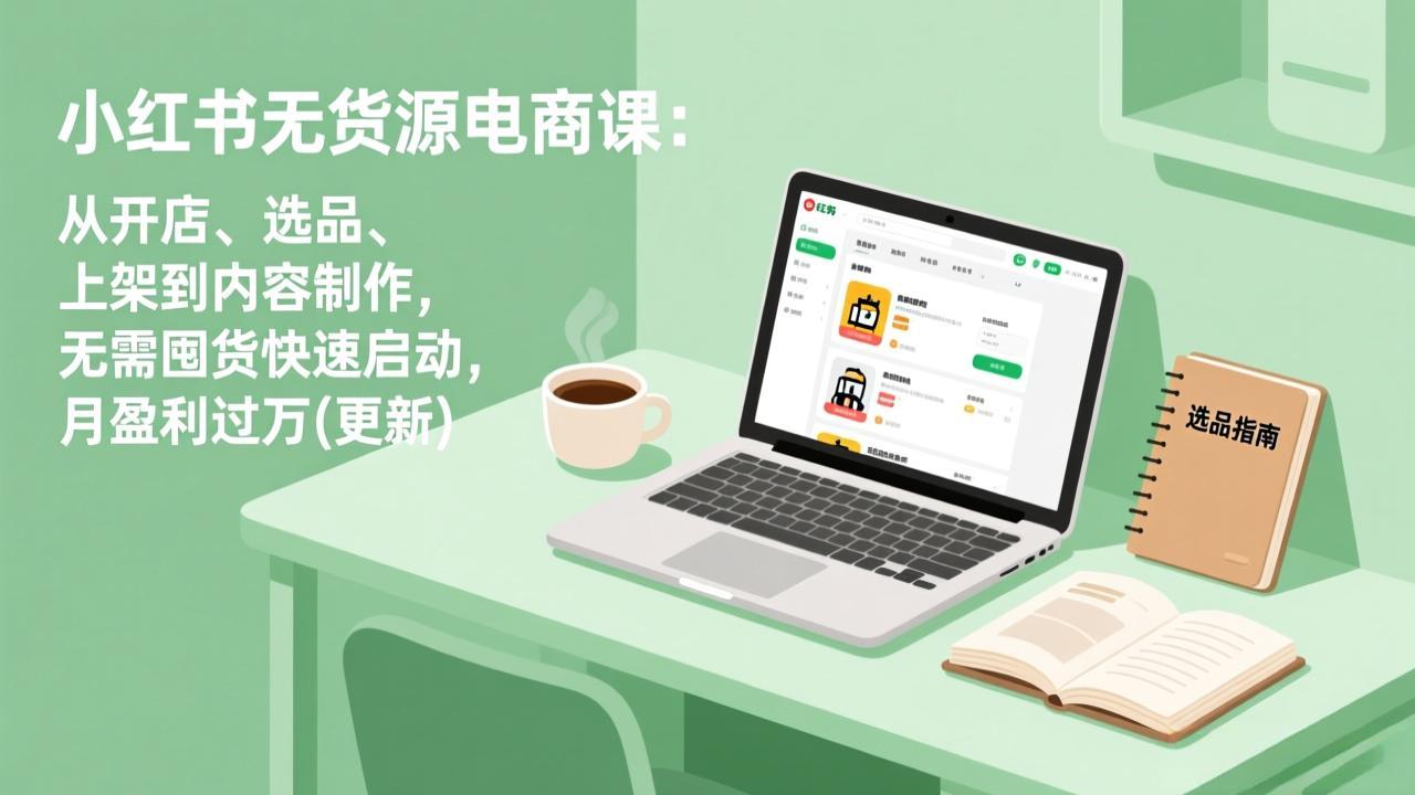 小红书无货源电商课(4月20更新-极光库