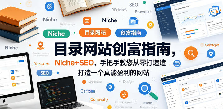 目录网站创富指南，Niche+SEO，手把手教您从零打造打造一个真能盈利的网站【原创双语字幕】-极光库