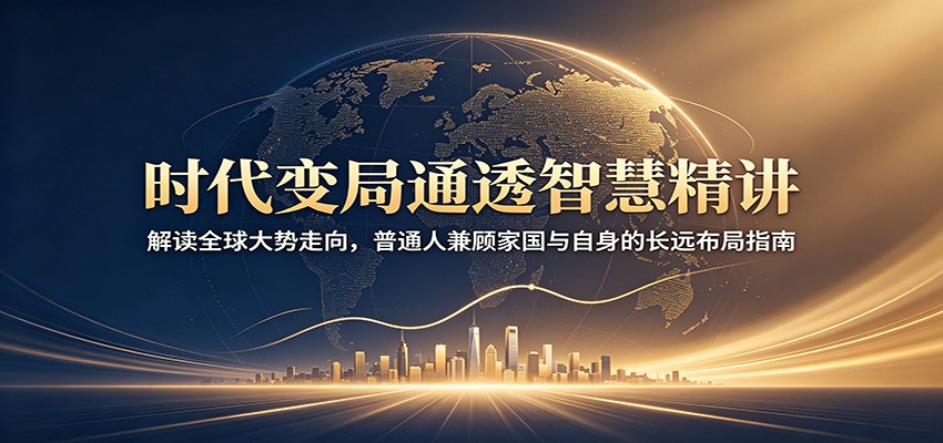 时代变局通透智慧精讲:解读全球大势走向,普通人兼顾家国与自身的长远布局指南-极光库